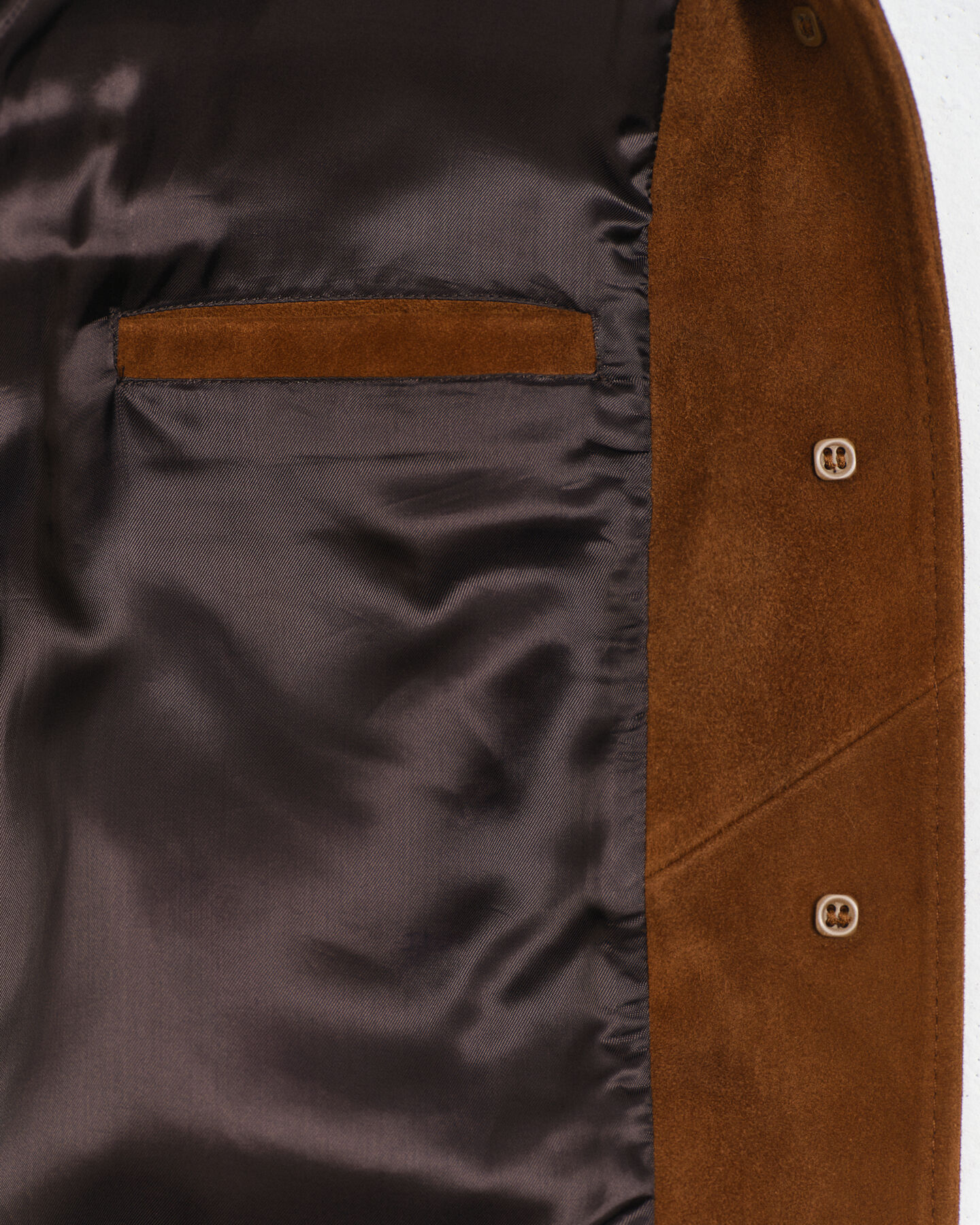 Relaxed Fit suède blazer