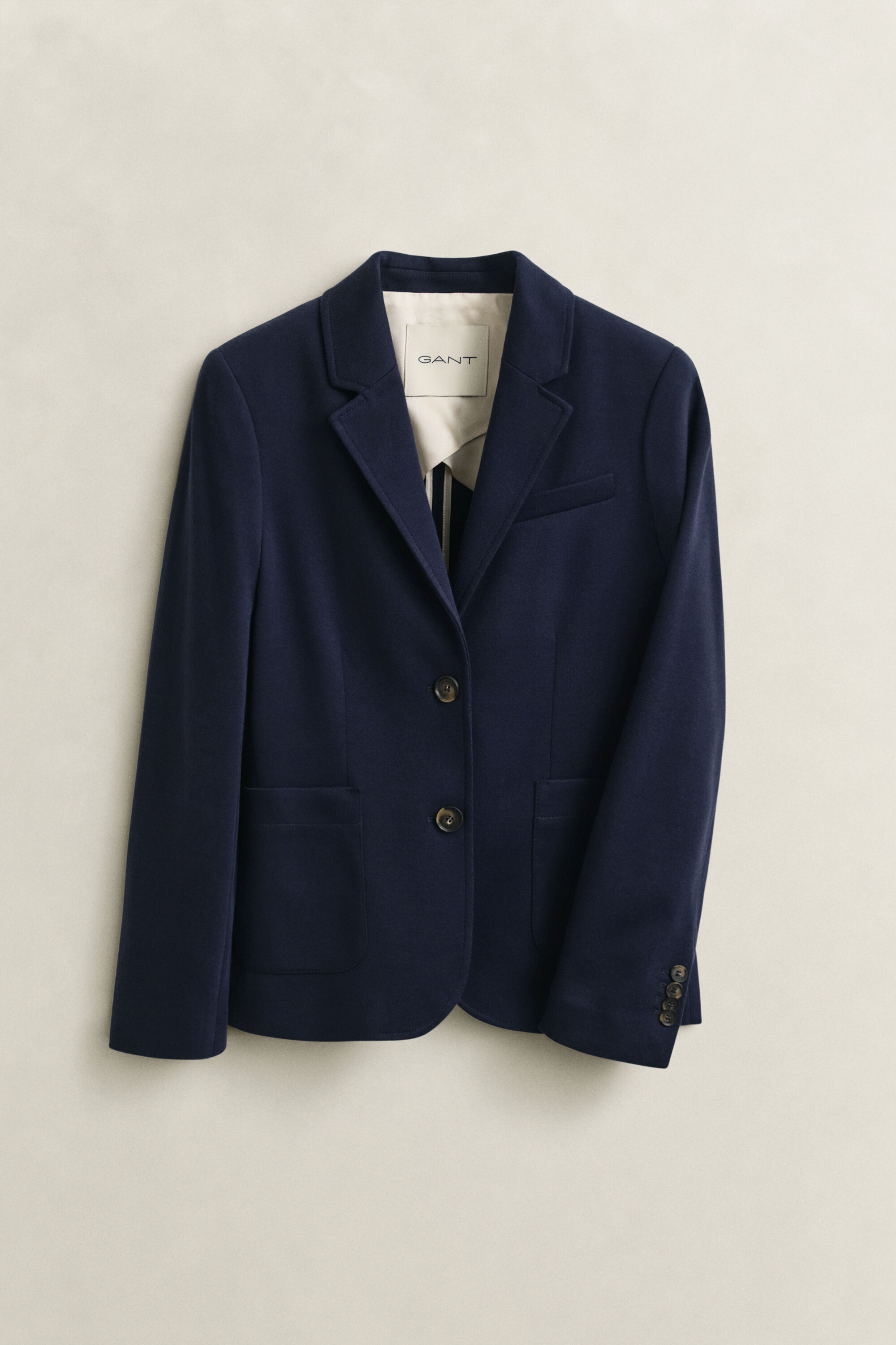 Piqué blazer