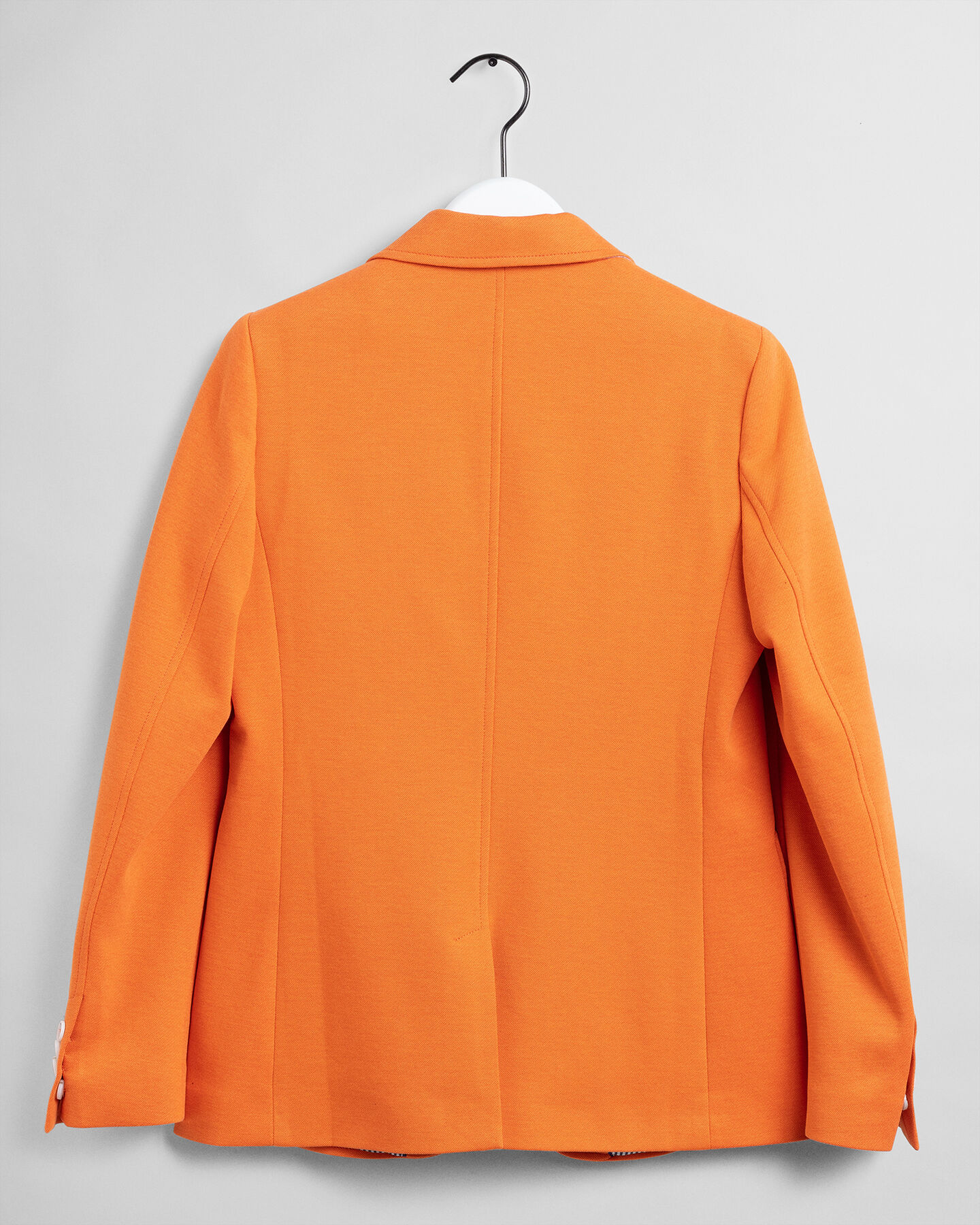 Regular Fit gem&ecirc;leerde jersey blazer