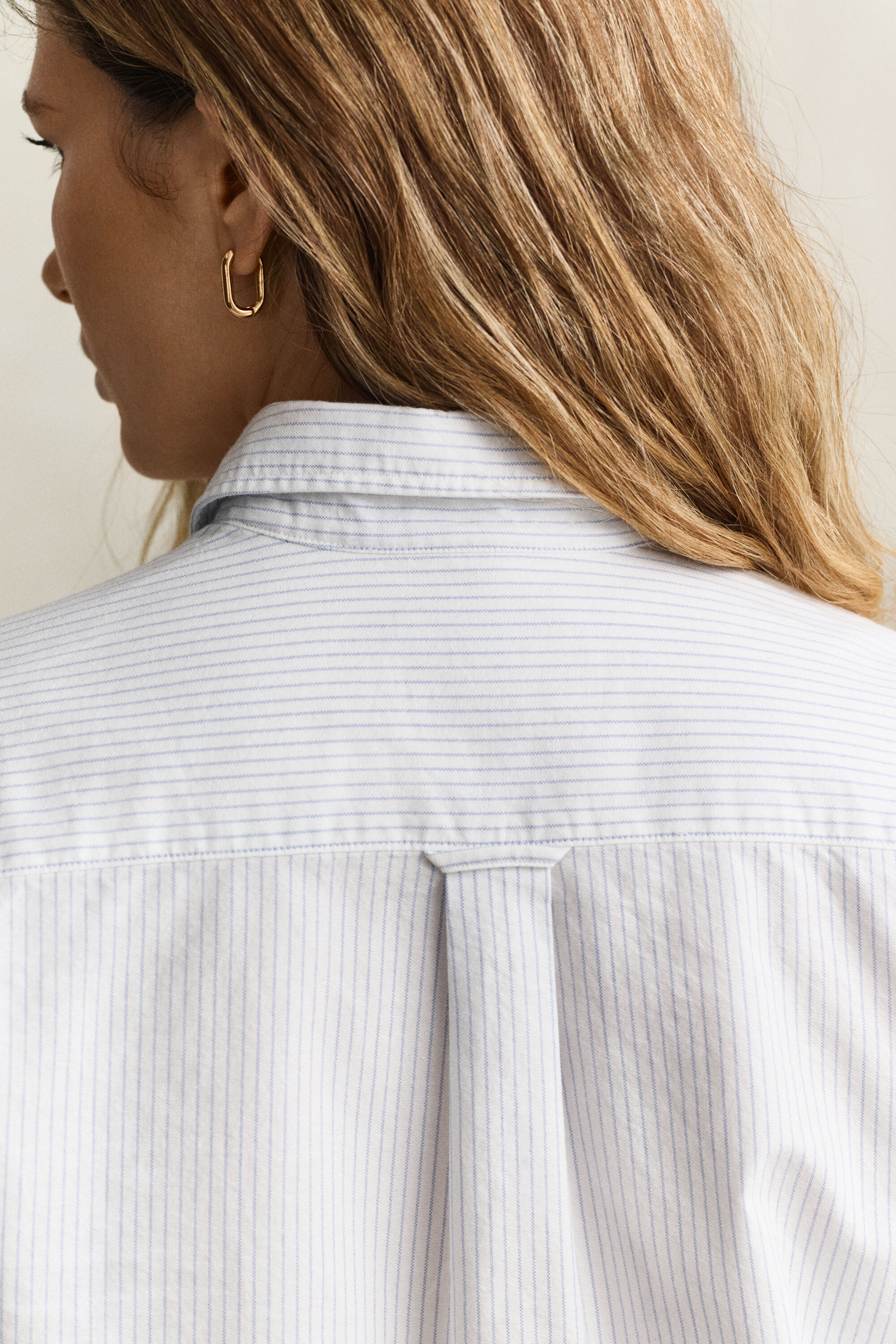 Gant x Yale gestreept Oxford-overhemd