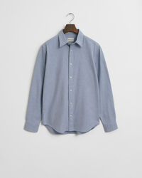 Regular Fit gemêleerd flanellen overhemd