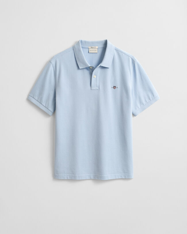 Regular Fit Shield piqué poloshirt