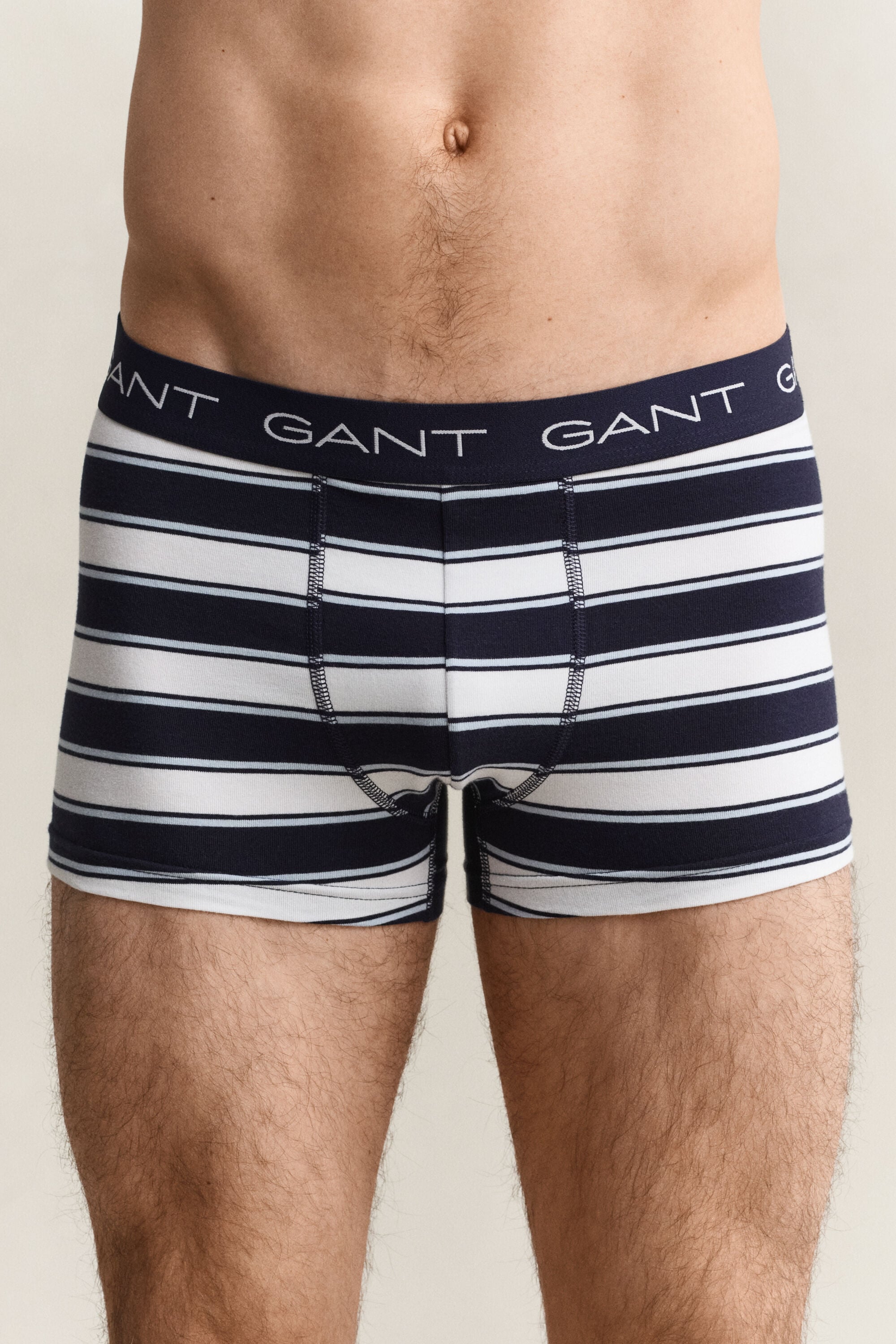 Set van drie gestreepte boxershorts