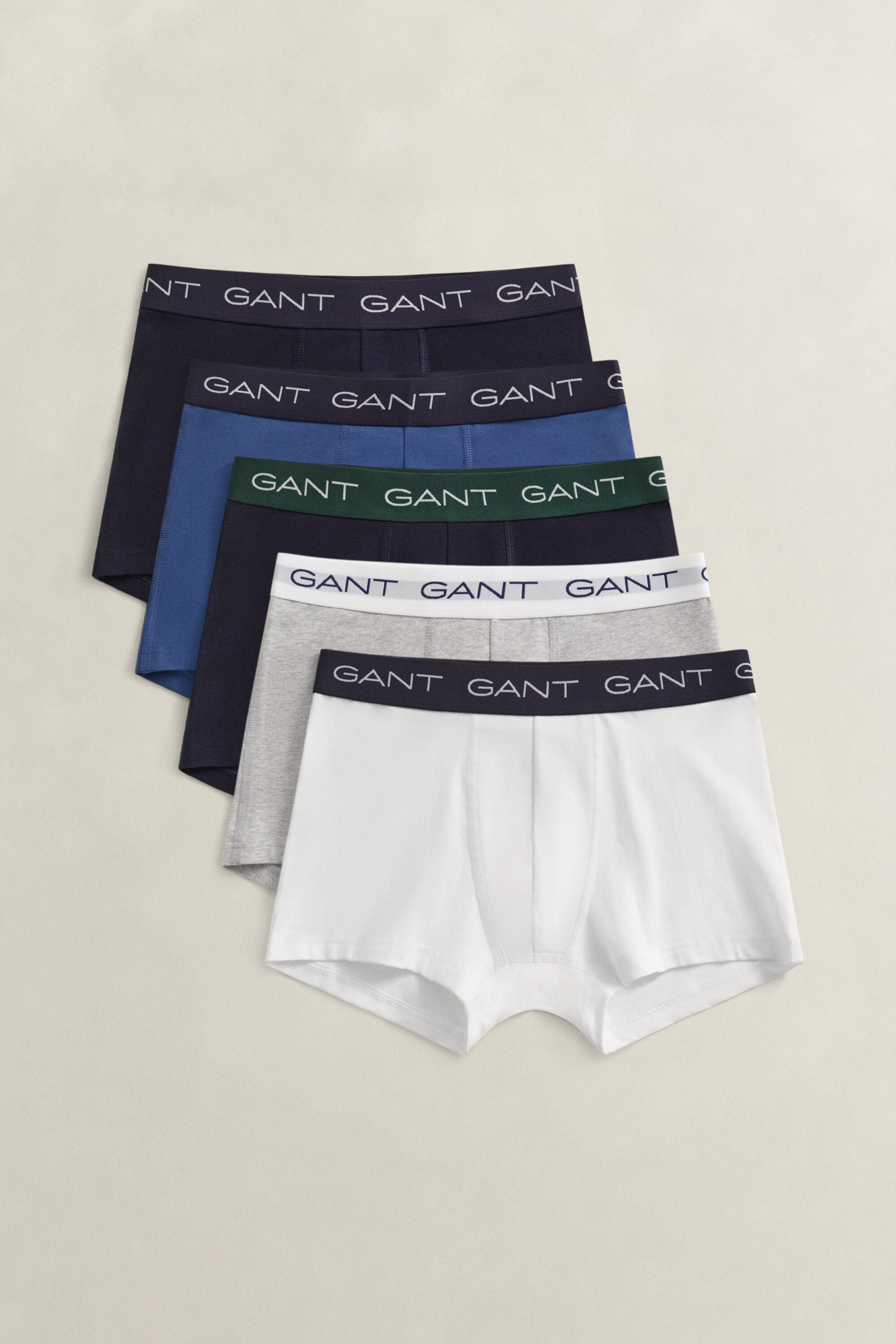 Set van vijf boxershorts