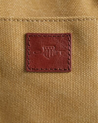 Duffeltas van gewassen canvas