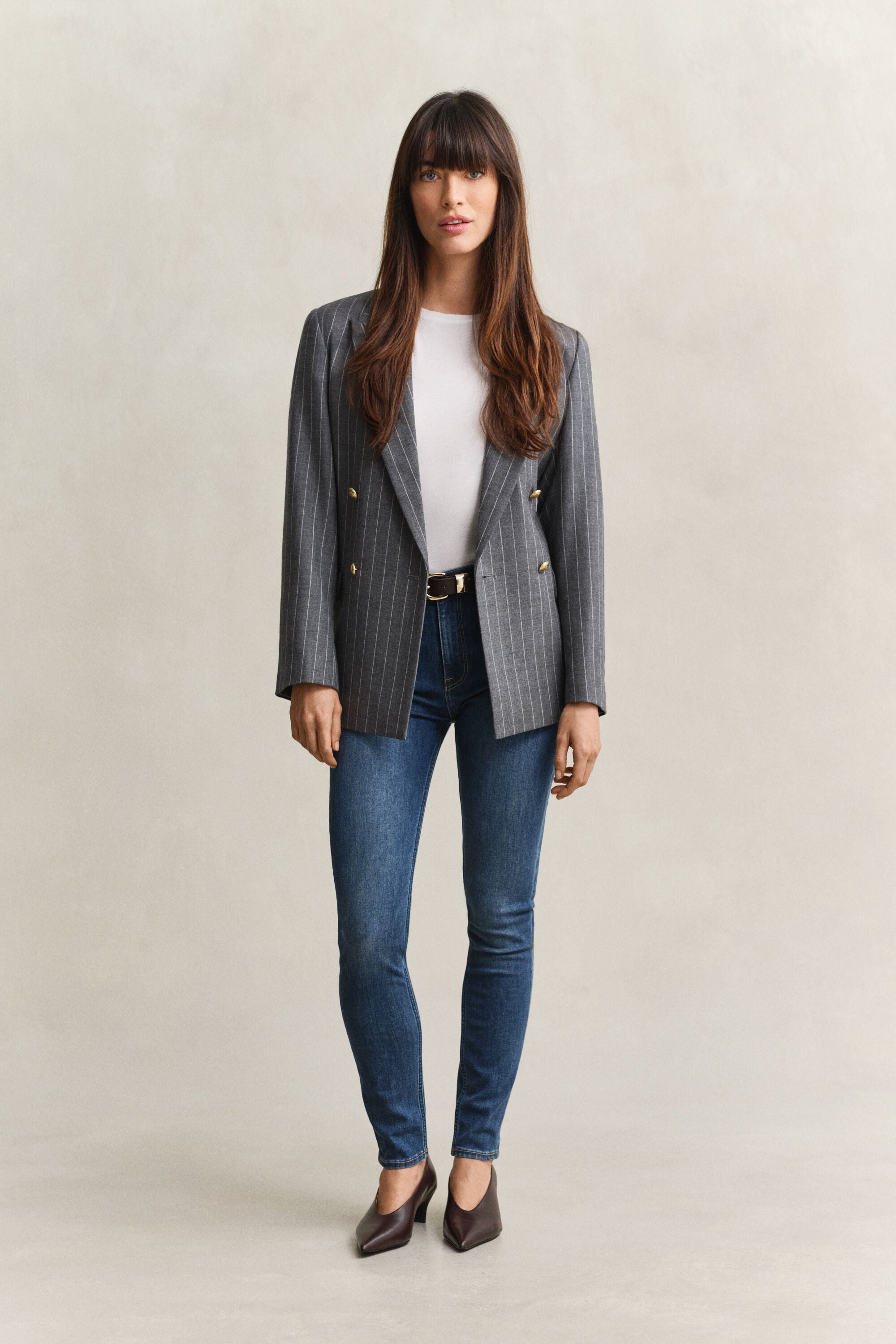 Skinny jeans met stretch