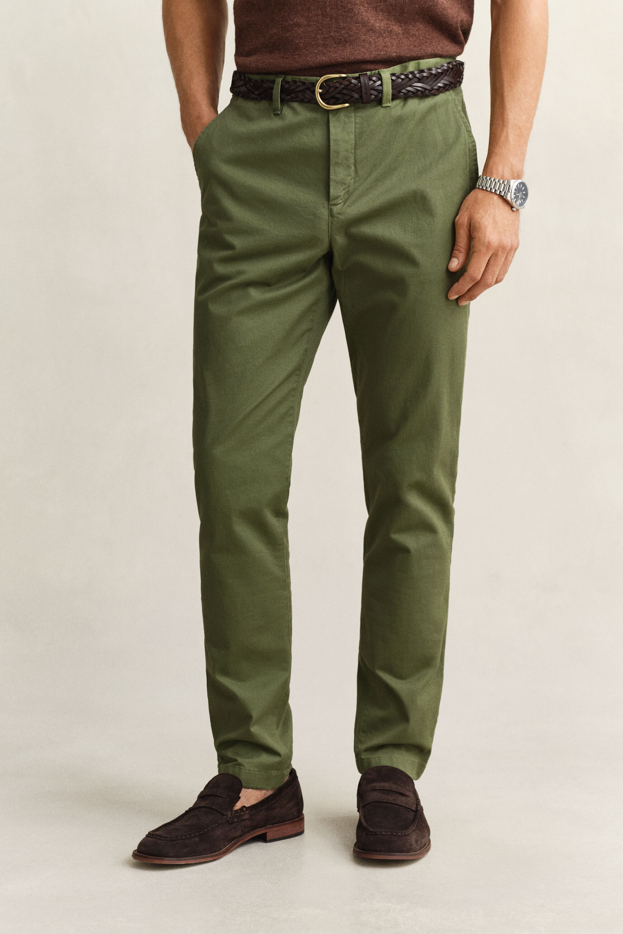 Slim fit klassieke chino