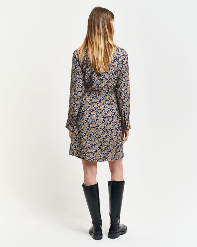 Paisley overhemdjurk met overslag