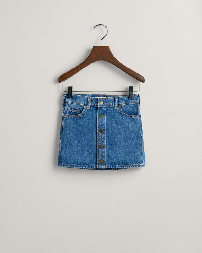 Girls denim minirok