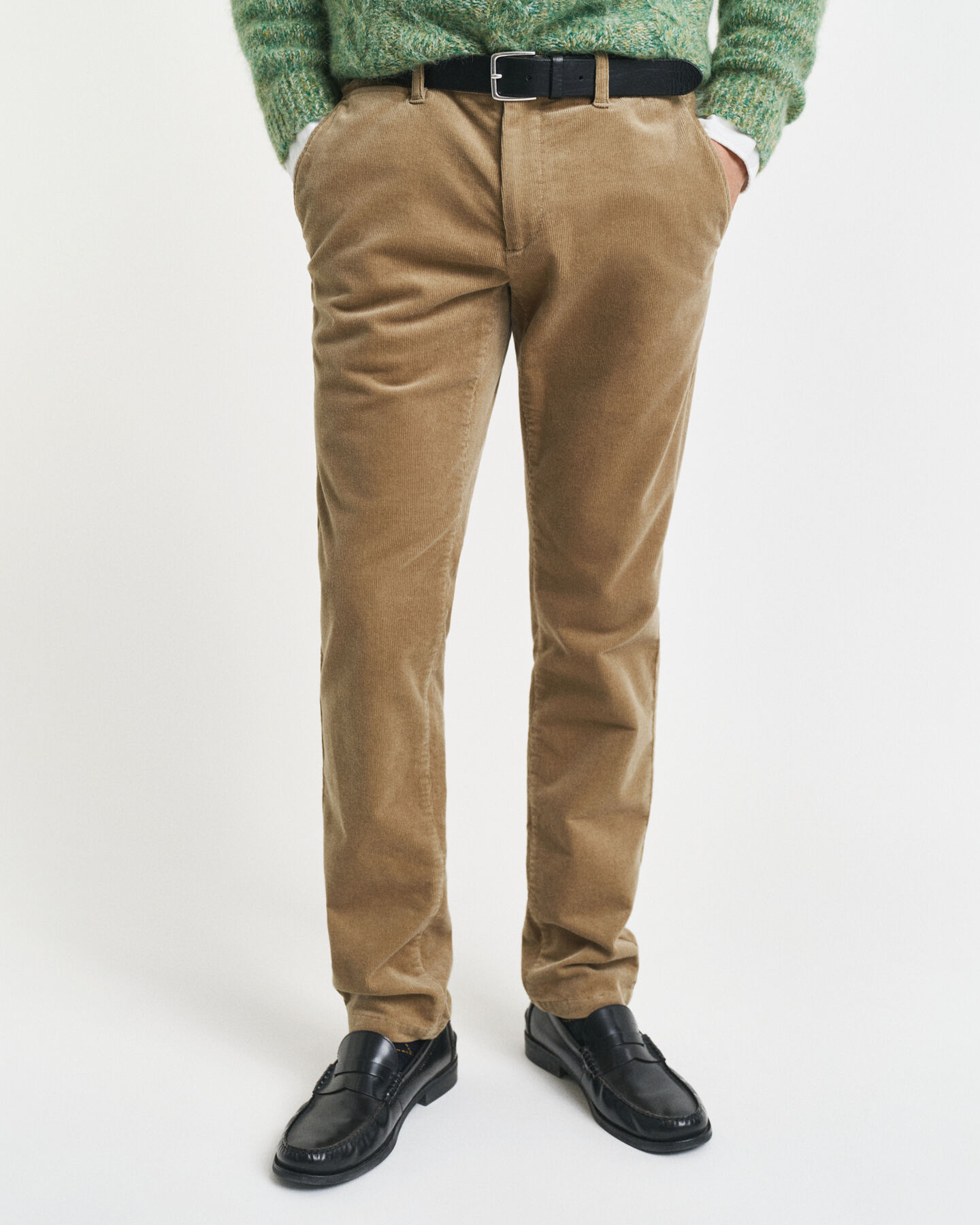 Slim Fit corduroy chino