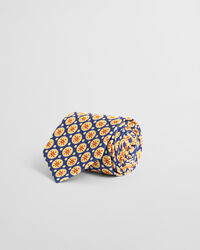 Zijden stropdas met Foulard-print