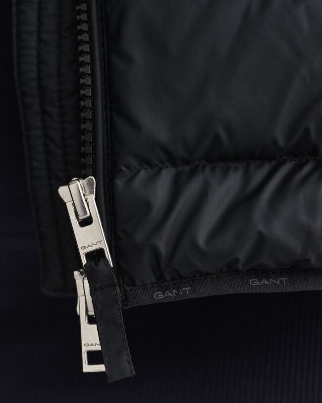 Lichte donsbodywarmer