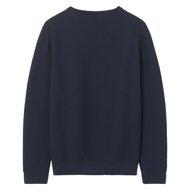 Triangle Texture trui met ronde hals