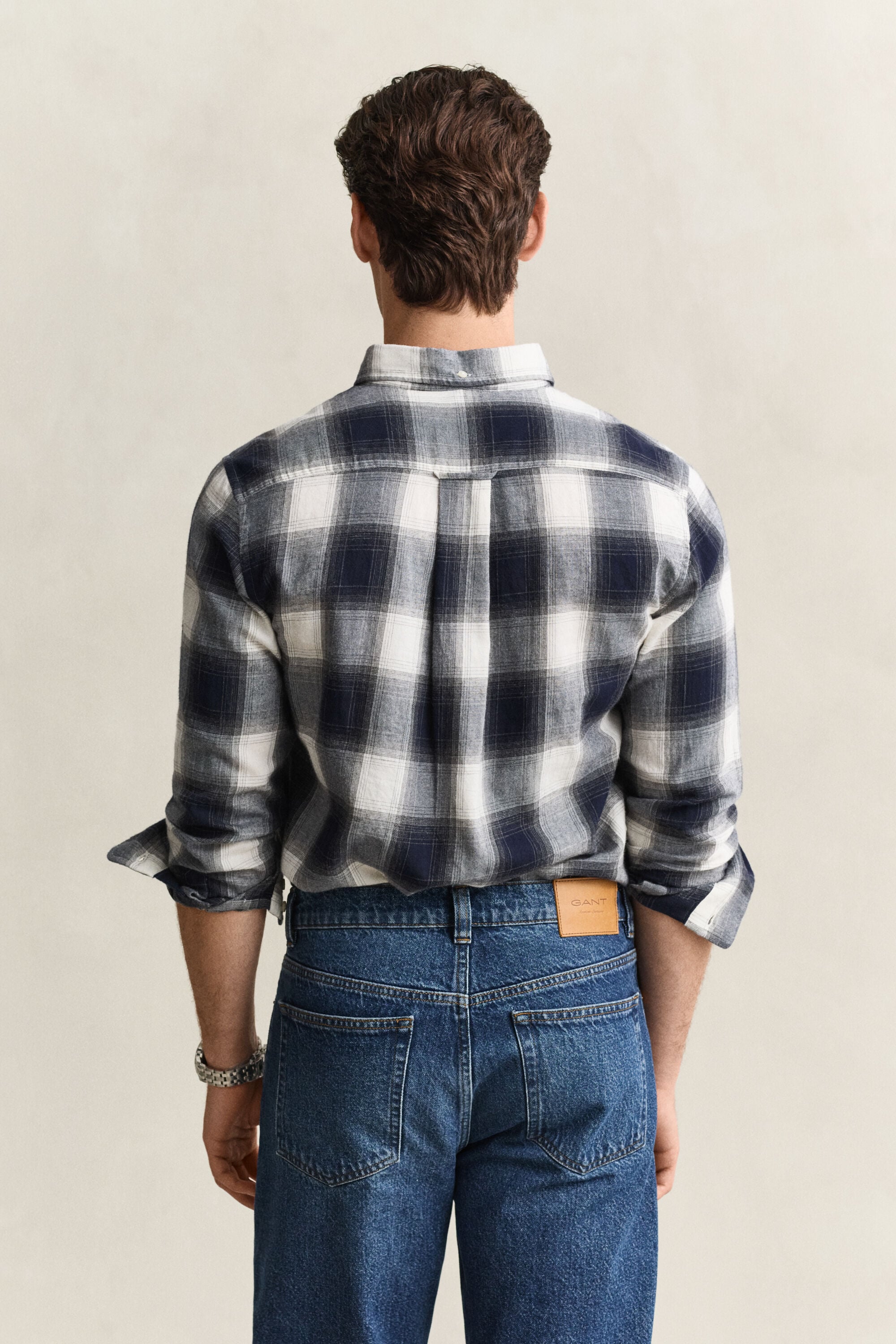 Geruit overhemd van Windblown-flanel