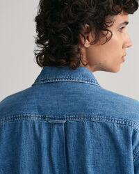 Relaxed Fit denim overhemd