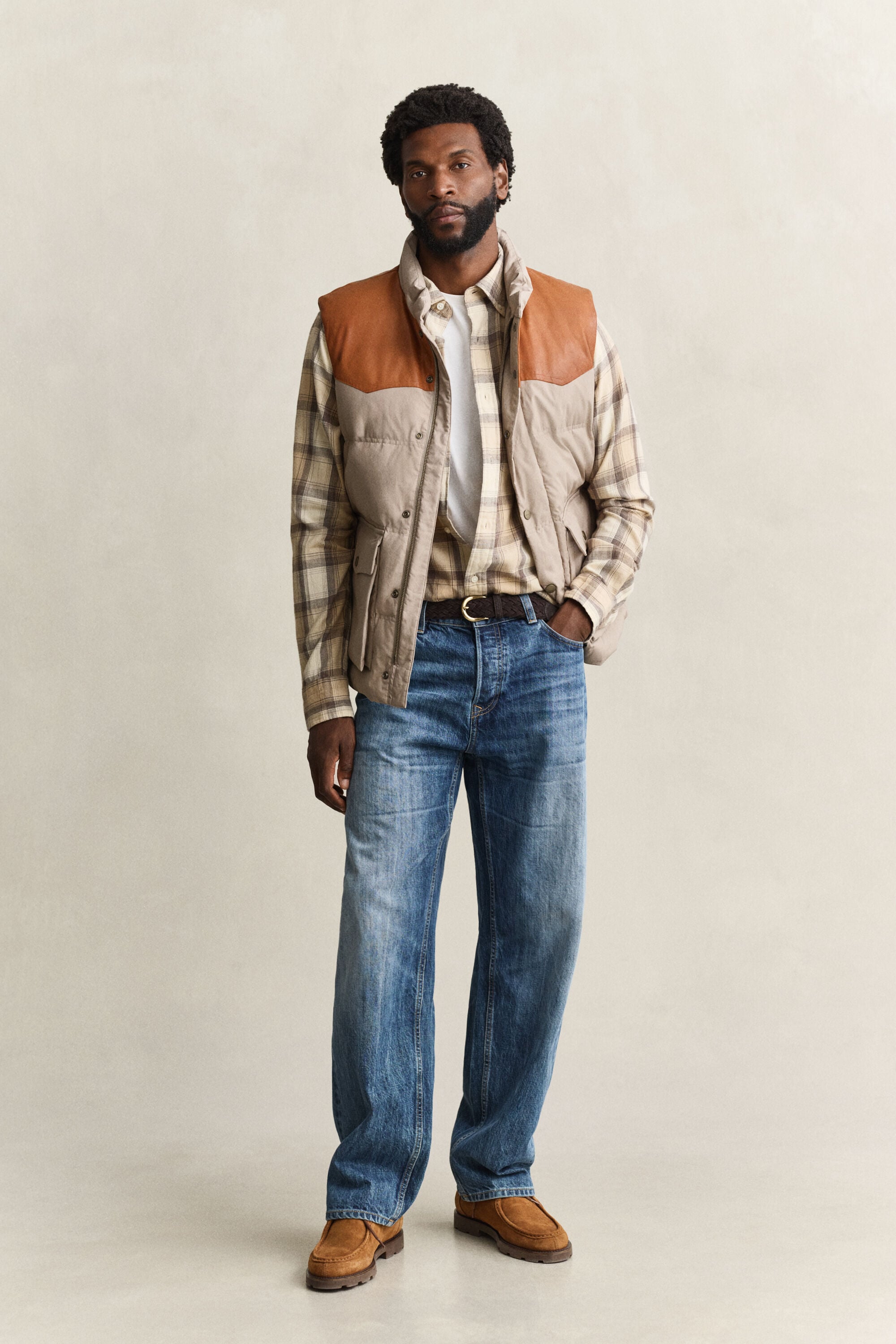 Geruit overhemd van Windblown-flanel