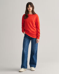 Teens Shield lamswollen trui met ronde hals