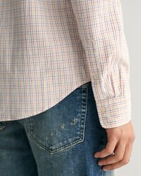 Regular Fit Tattersall Archive Oxford-overhemd