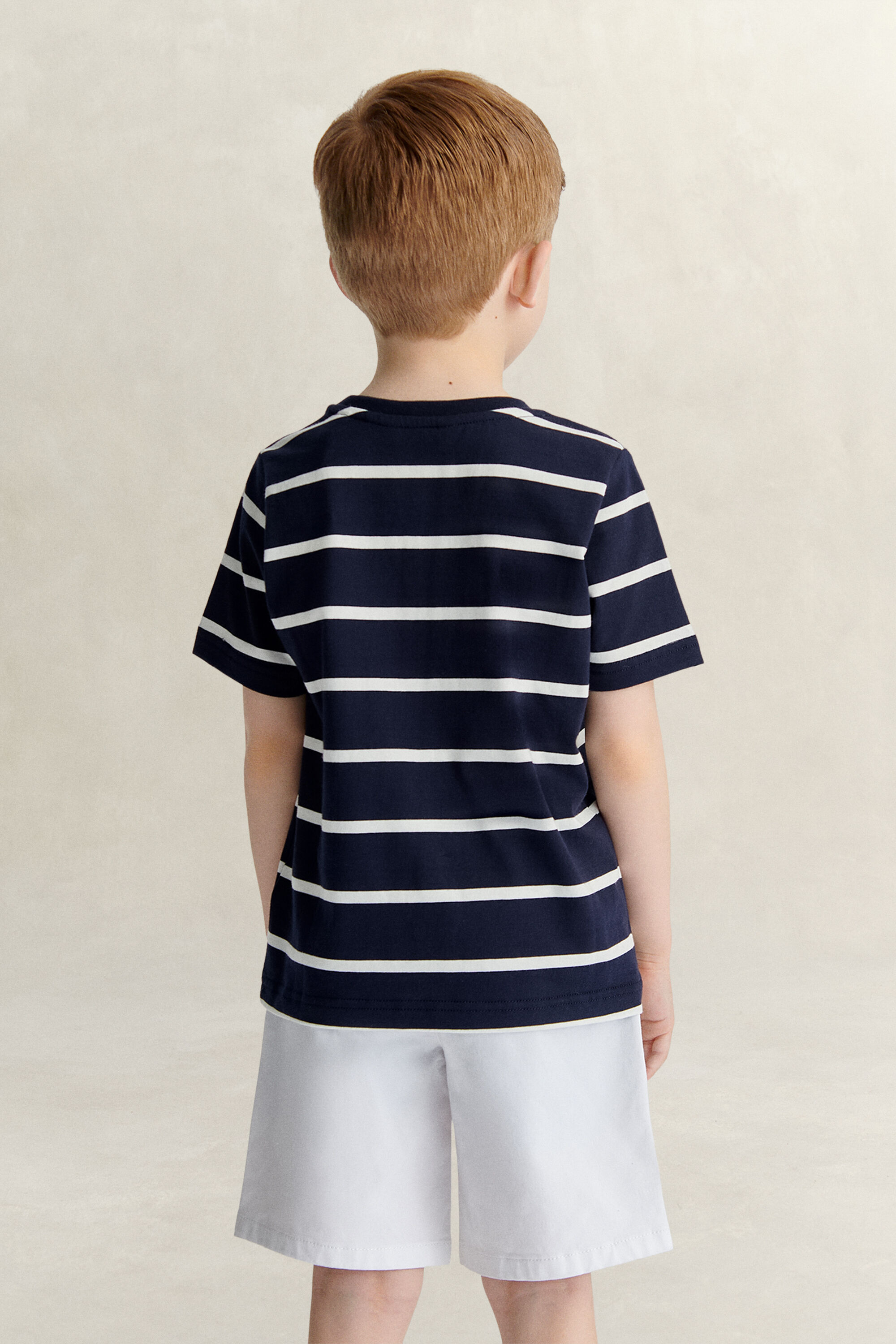Boys Graphic T-shirt met streep