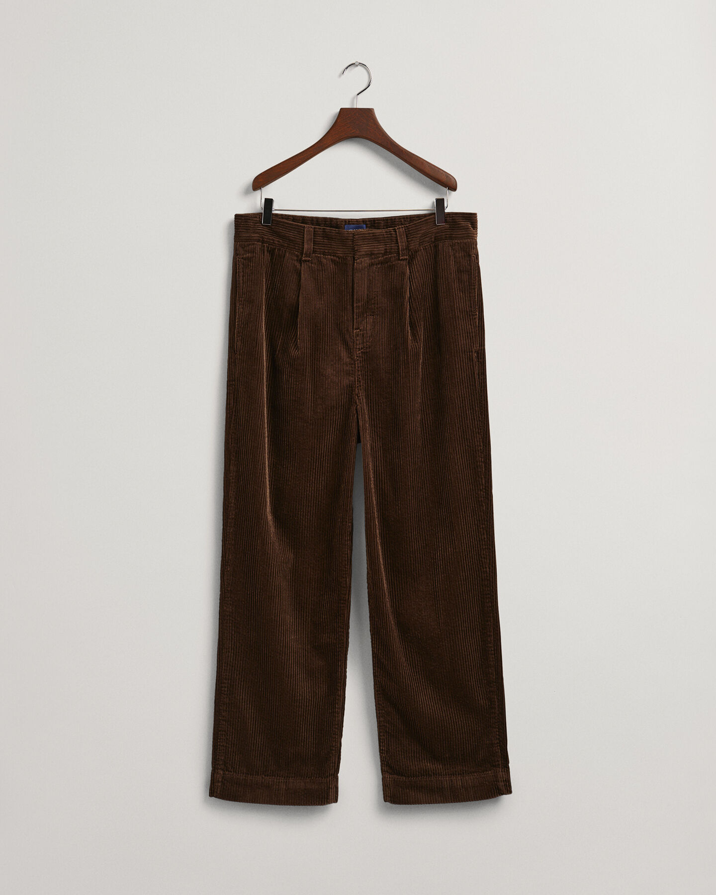 Corduroy broek met wijd volume