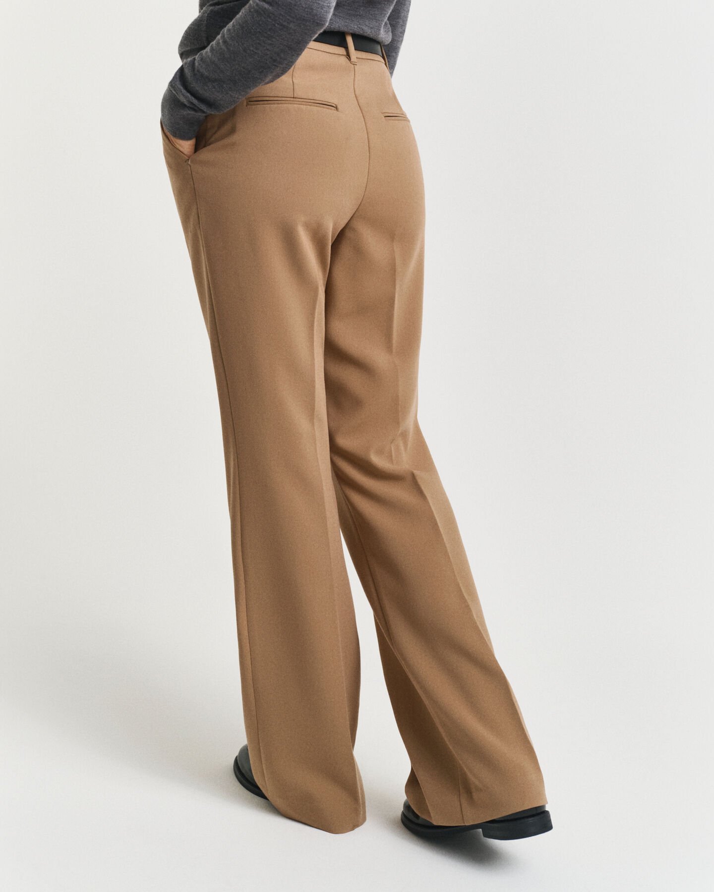 Slim Fit flared broek