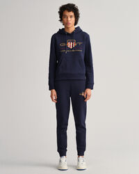 Archive Shield hoodie van sweatstof