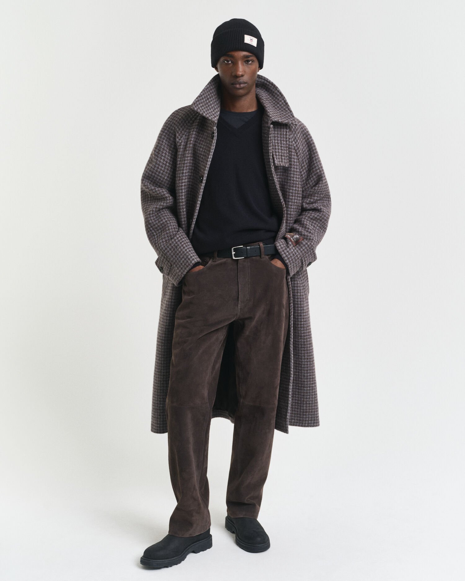 Trui met V-hals van buitengewoon zachte lamswol