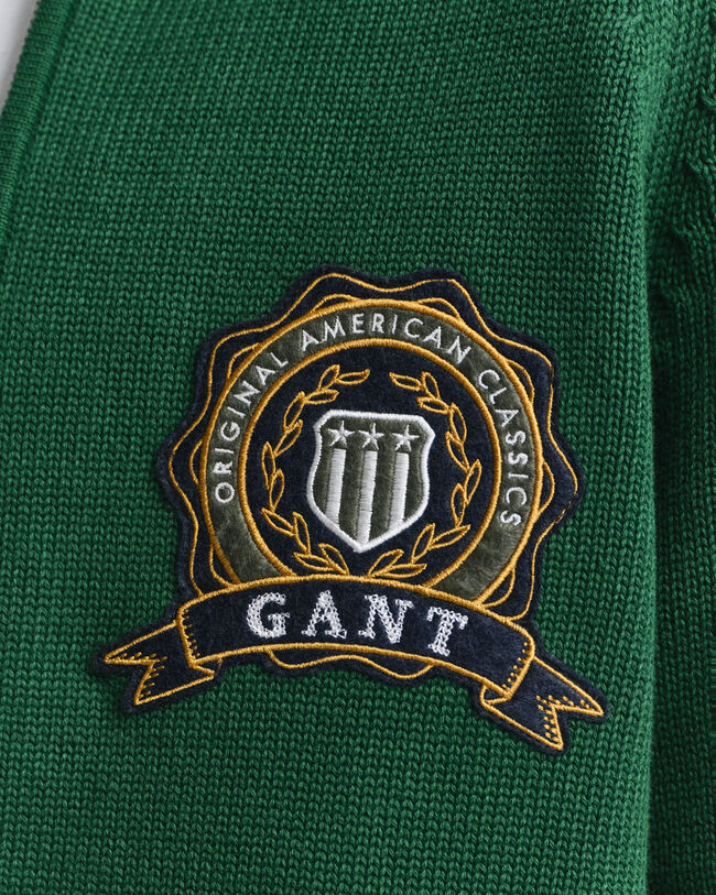 GANT 1949 Graphic vest met ritssluiting