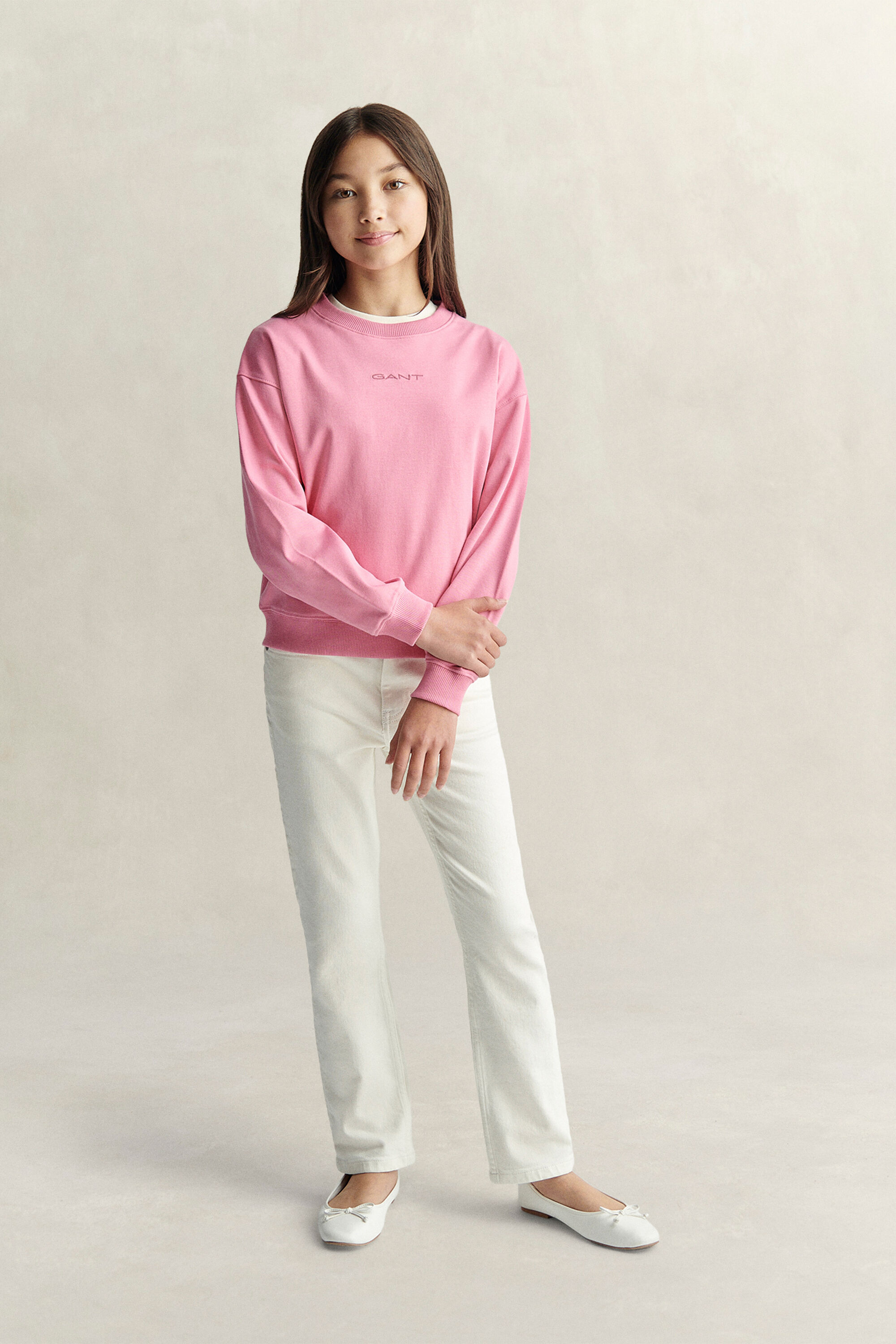 Oversized sweatshirt voor tienermeisjes