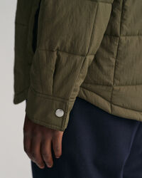 Gewatteerd overhemdjack