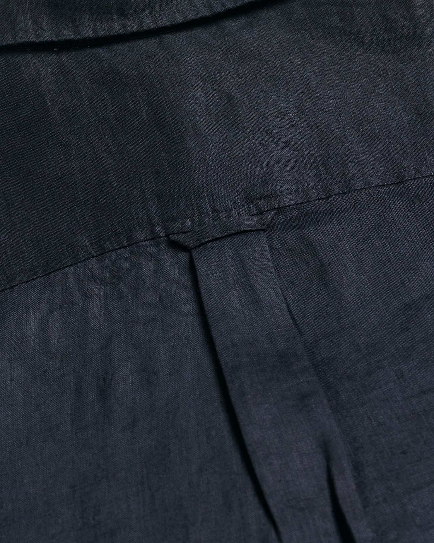 Regular Fit chambray overhemd van linnen