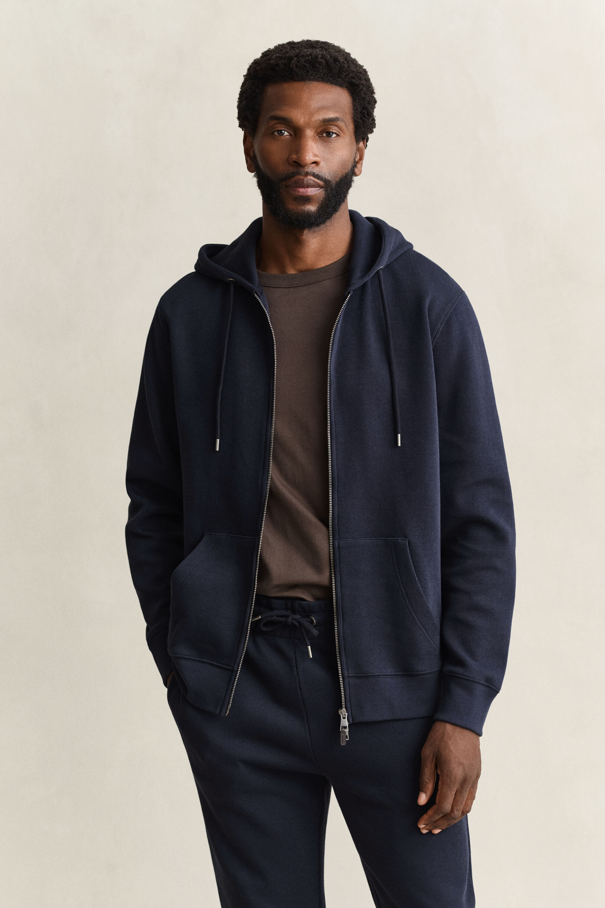 Hoodie met rits