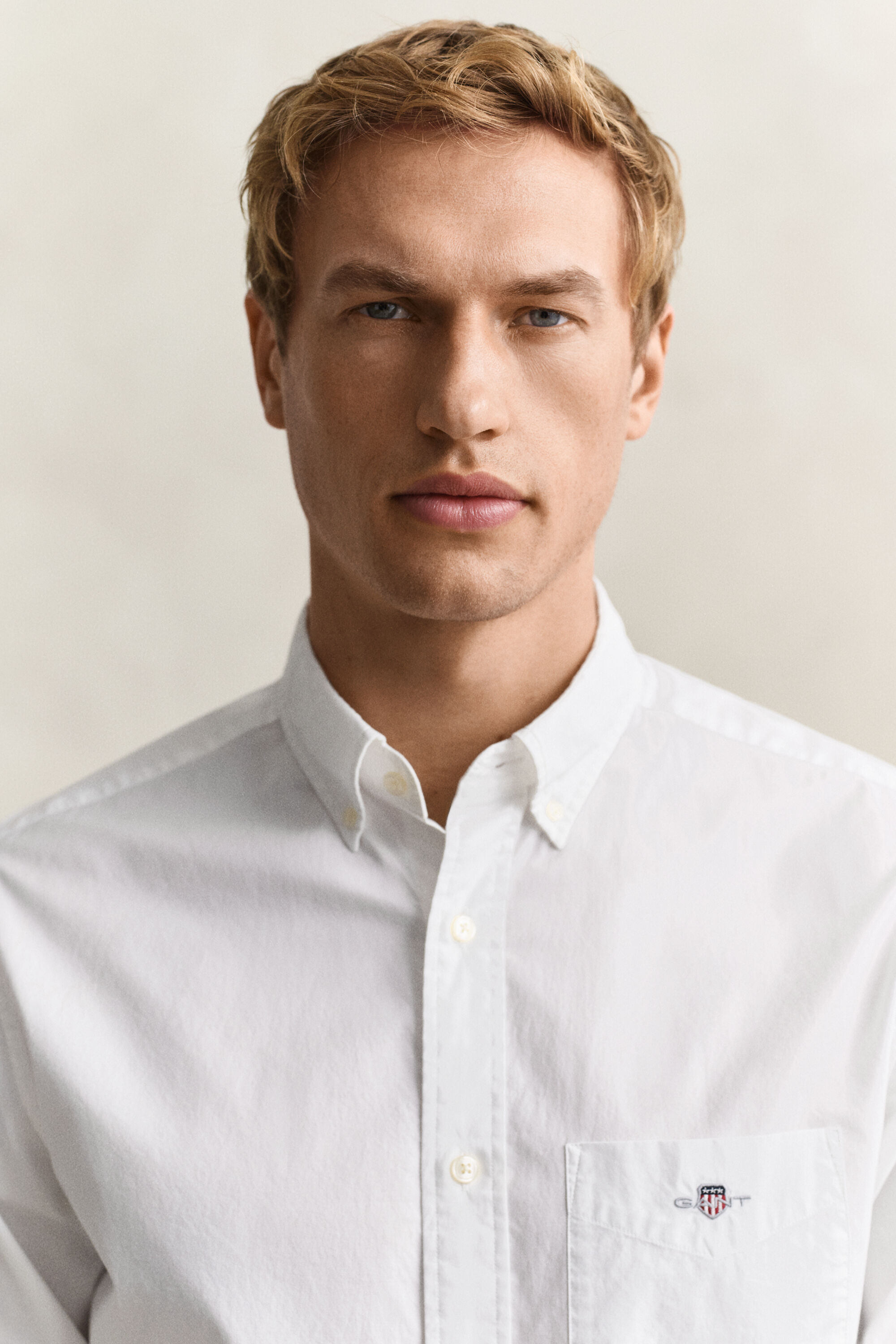 Regular Fit Classic overhemd van poplin