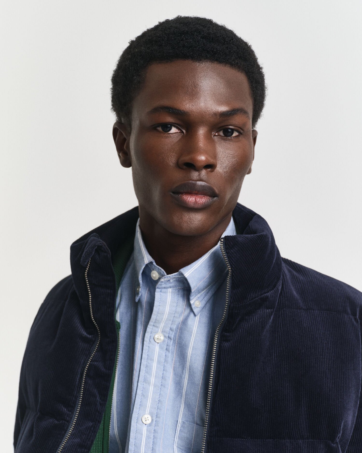 Corduroy gewatteerd jack