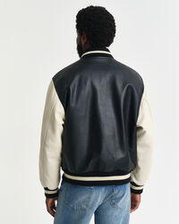 Leren GANT Varsity Jacket