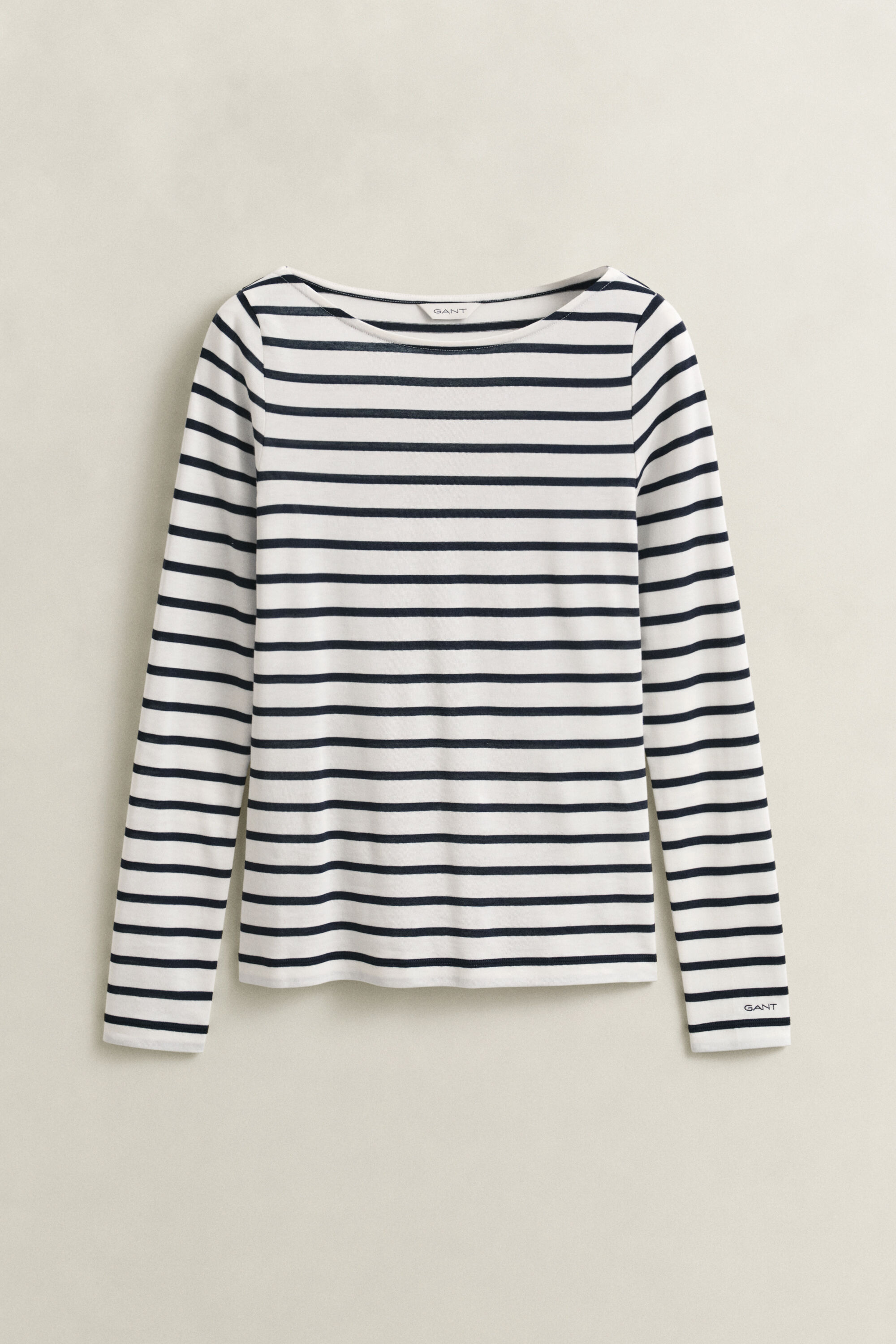 T-shirt met lange mouwen en Bretonse streep