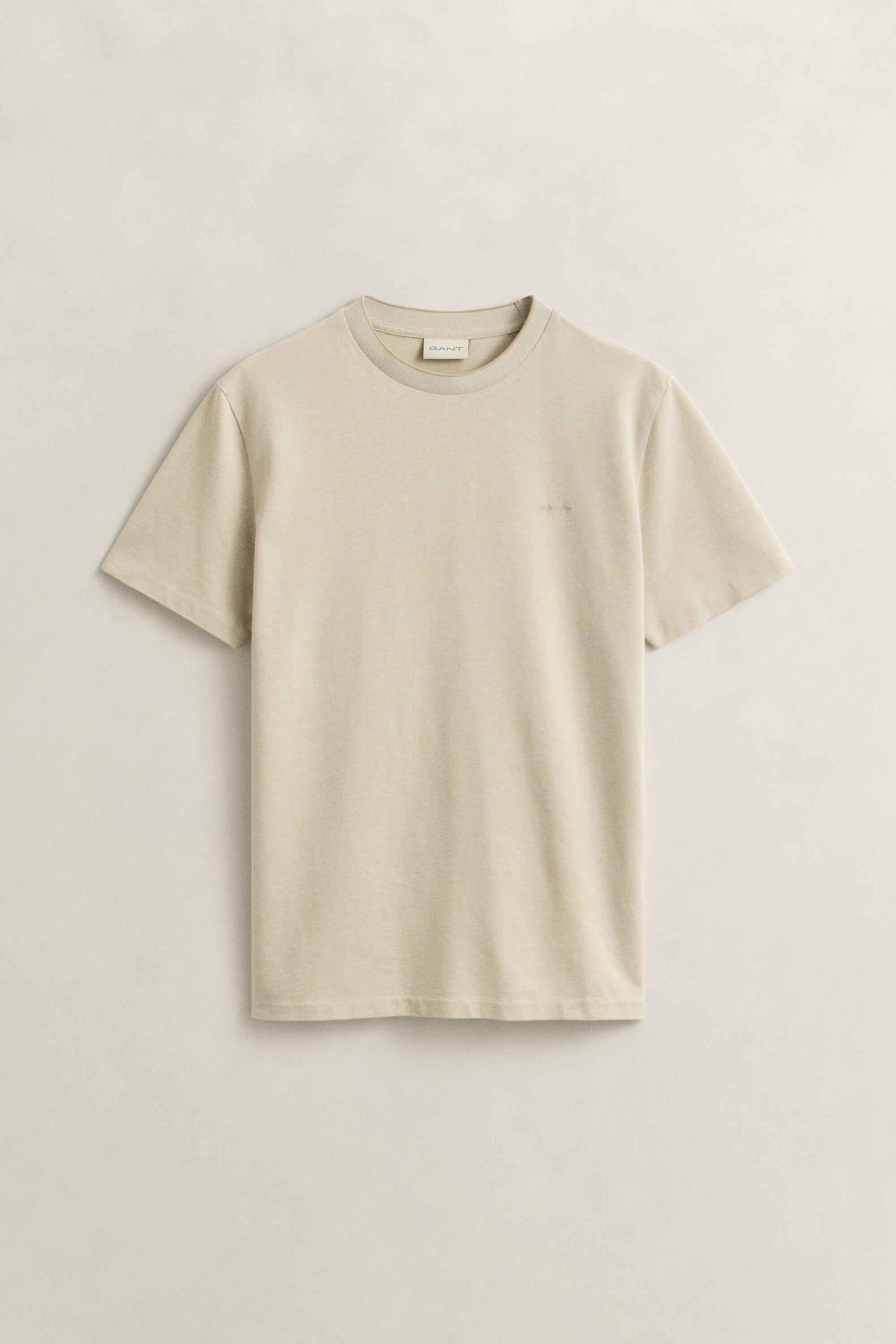 Tweekleurig piqué T-shirt