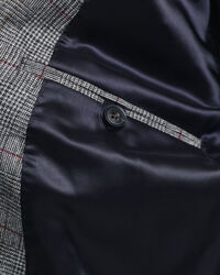 Kostuumblazer met ruiten