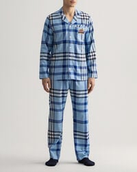 Flanellen pyjamaset met Schotse ruit
