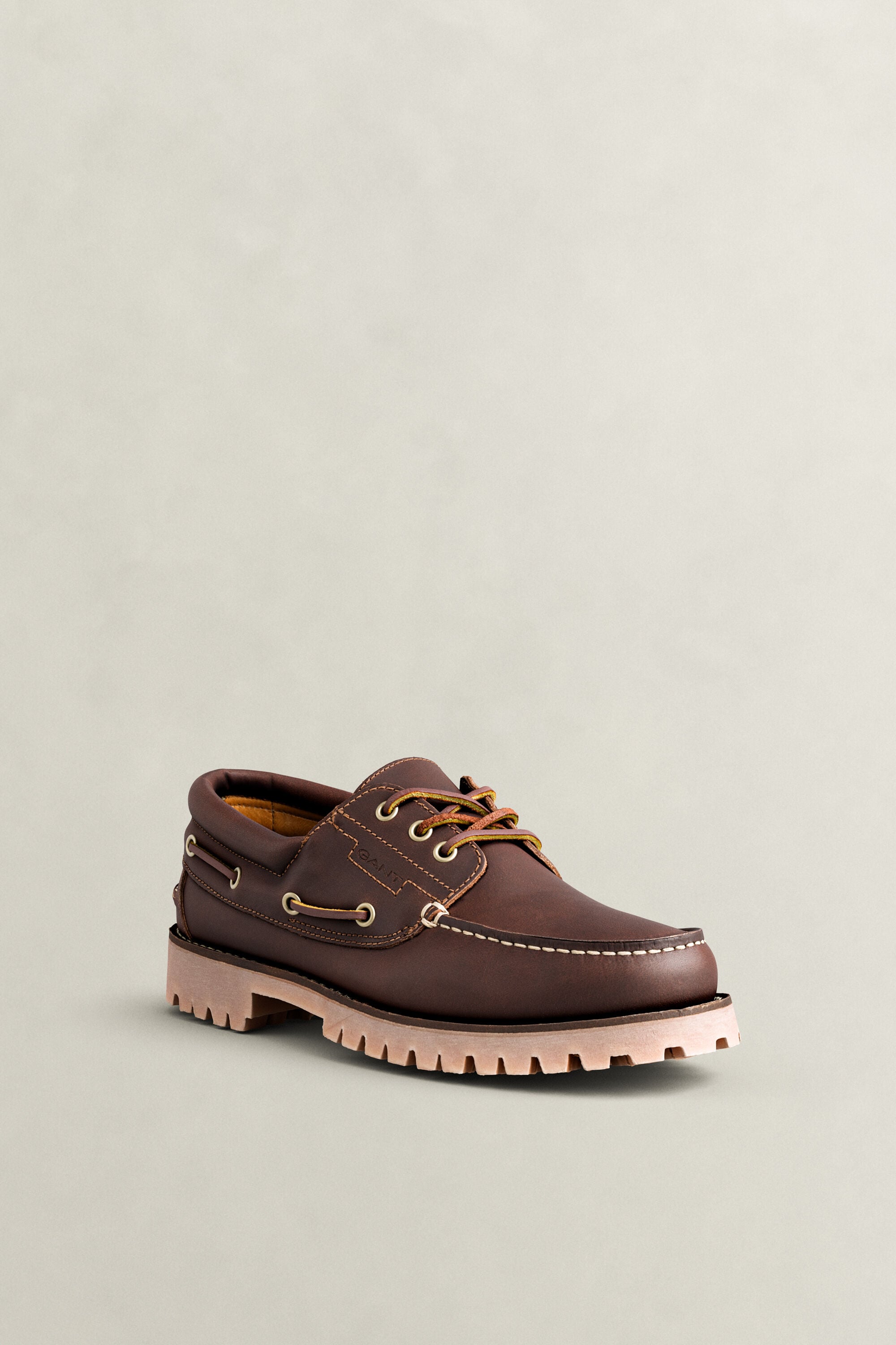 Tratton leren bootschoenen