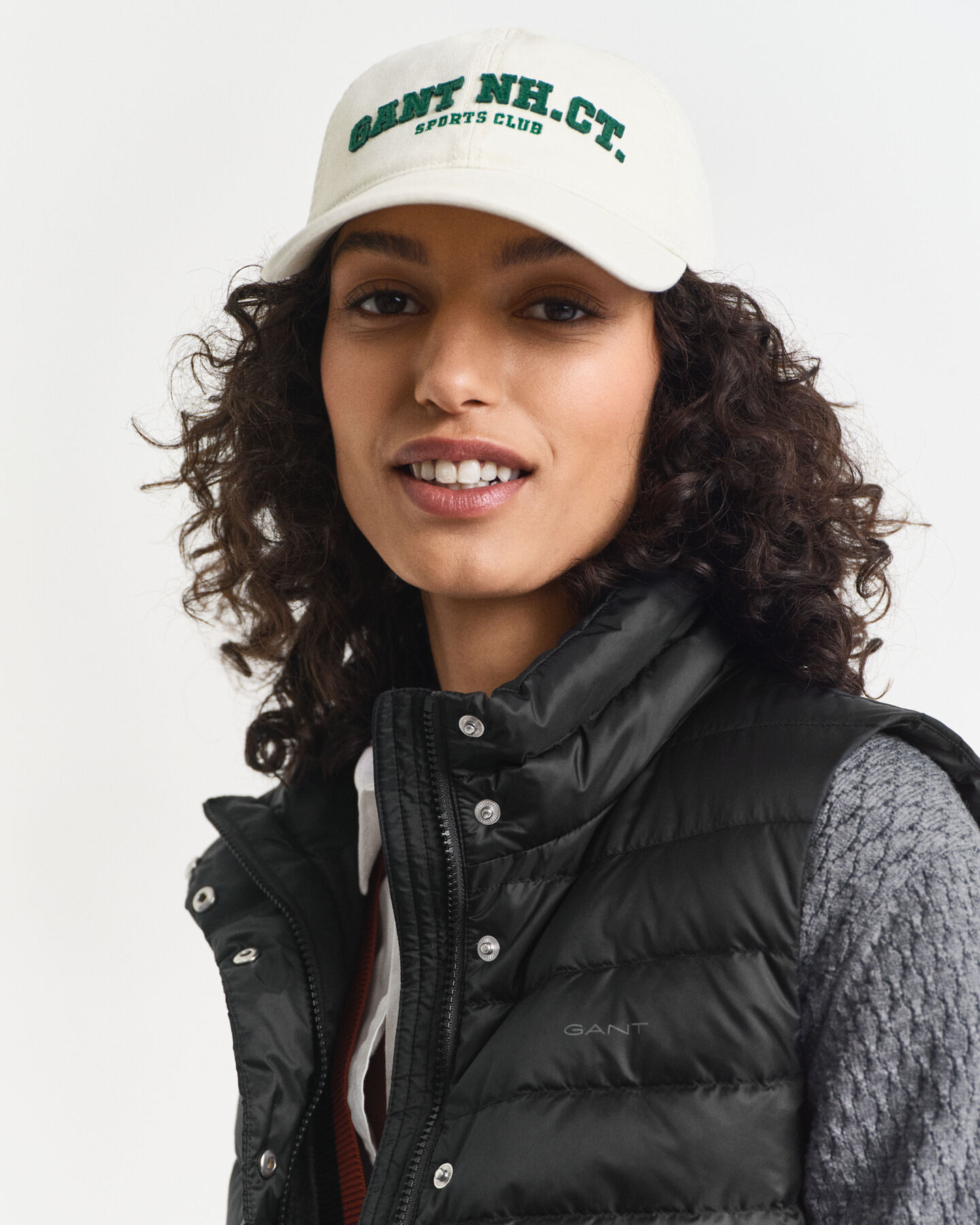 Lichte donsbodywarmer