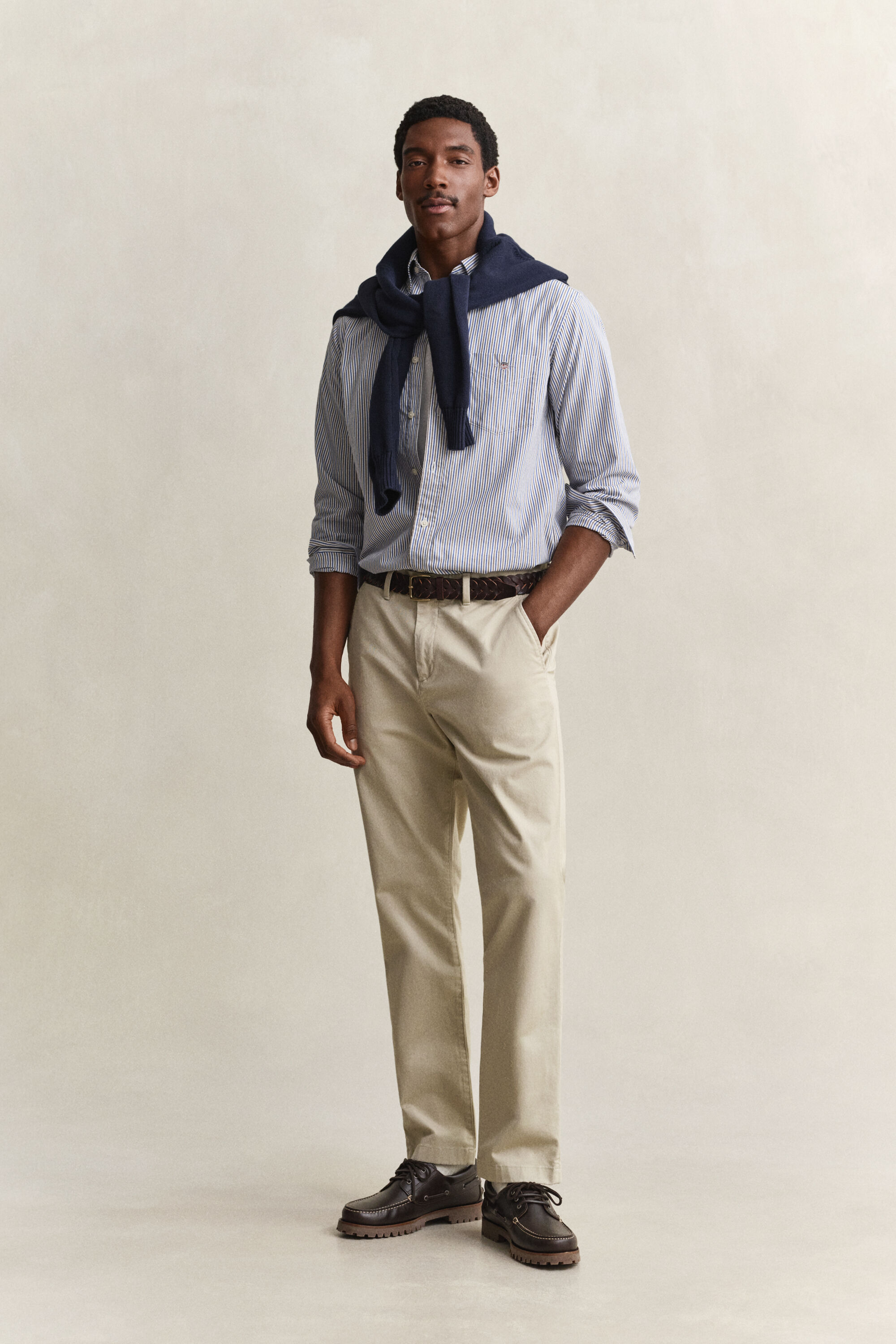 Klassieke chino met normale pasvorm