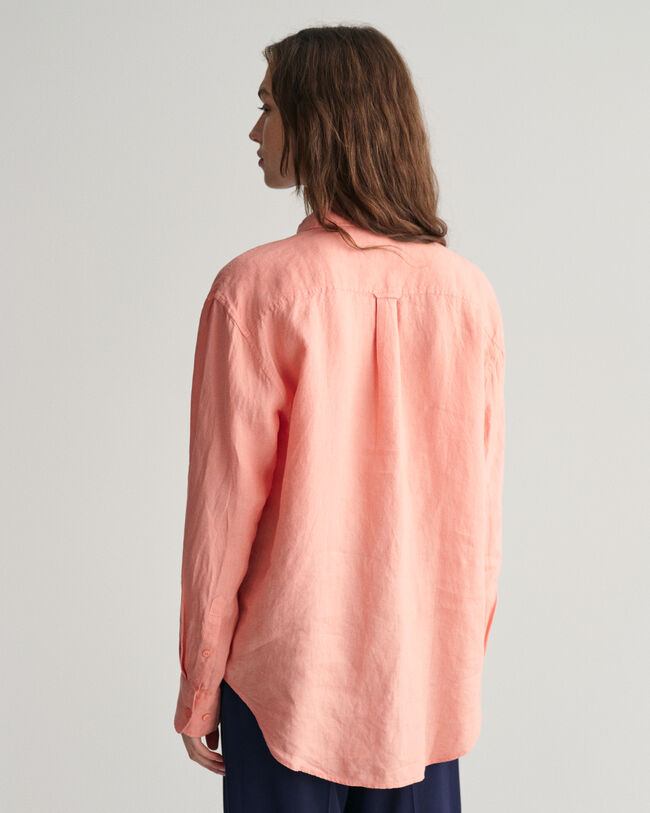 Relaxed Fit linnen blouse
