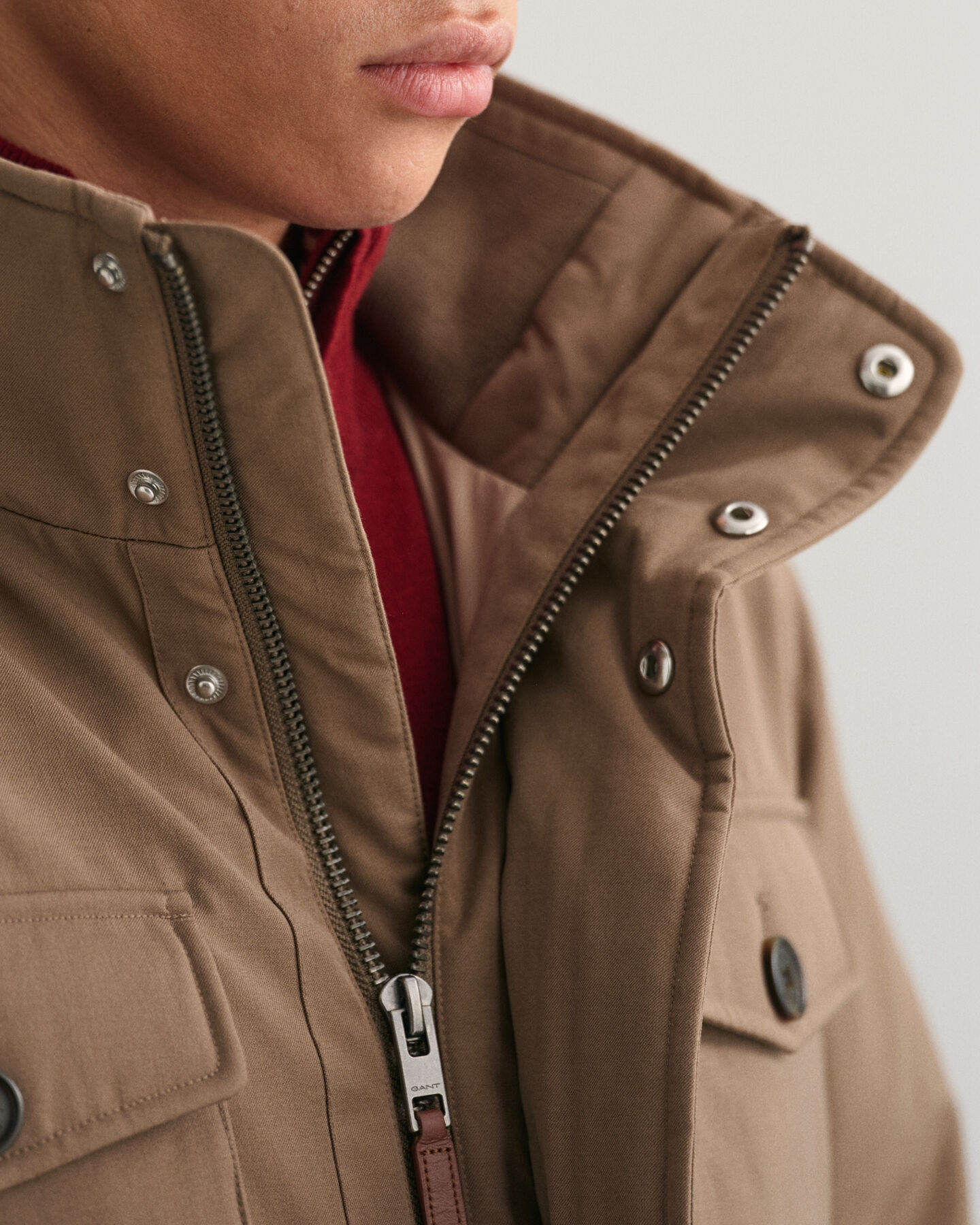 Gewatteerd flanellen Field jack