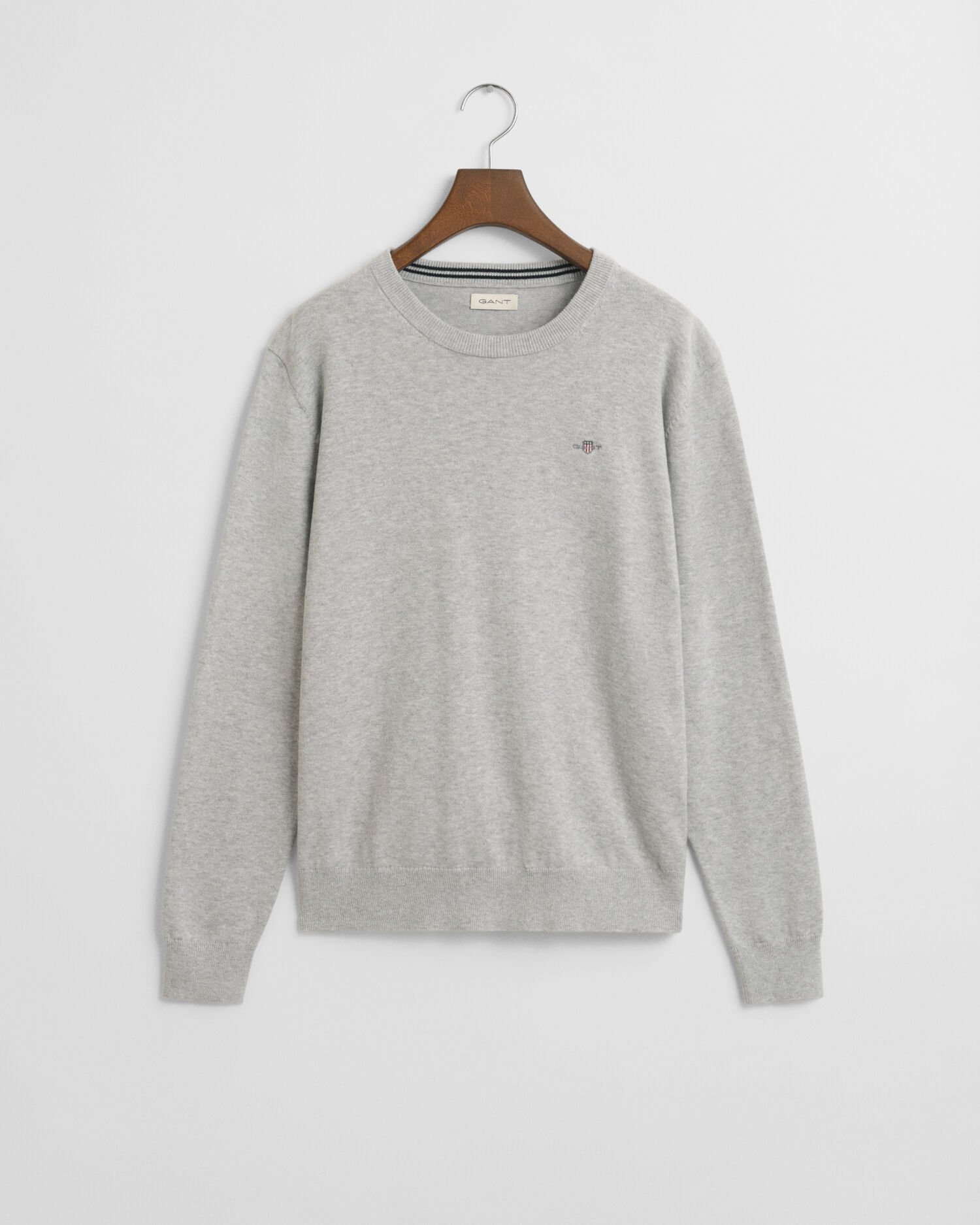 Teens Shield klassieke katoenen sweater met ronde hals