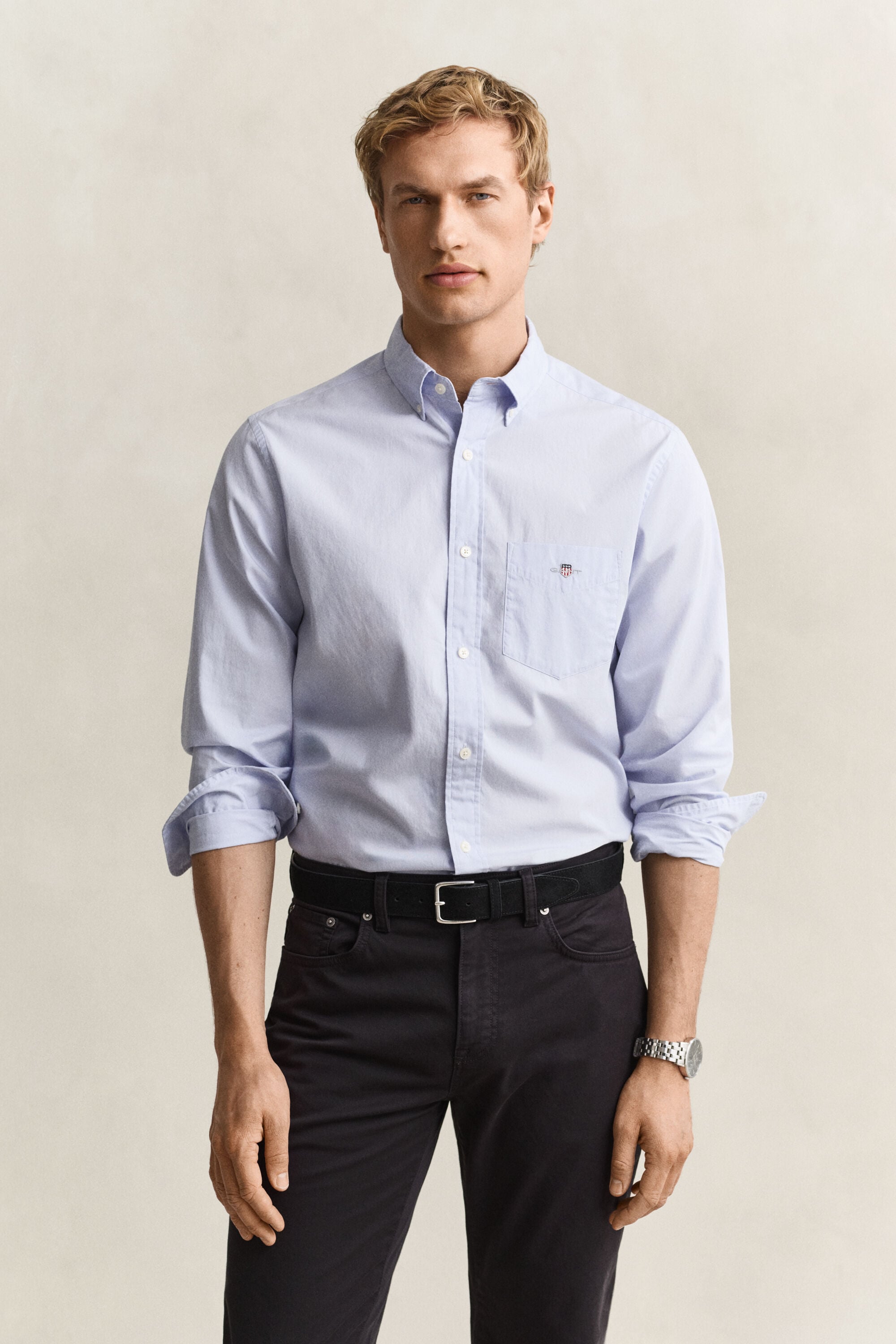Classic Regular poplin overhemd