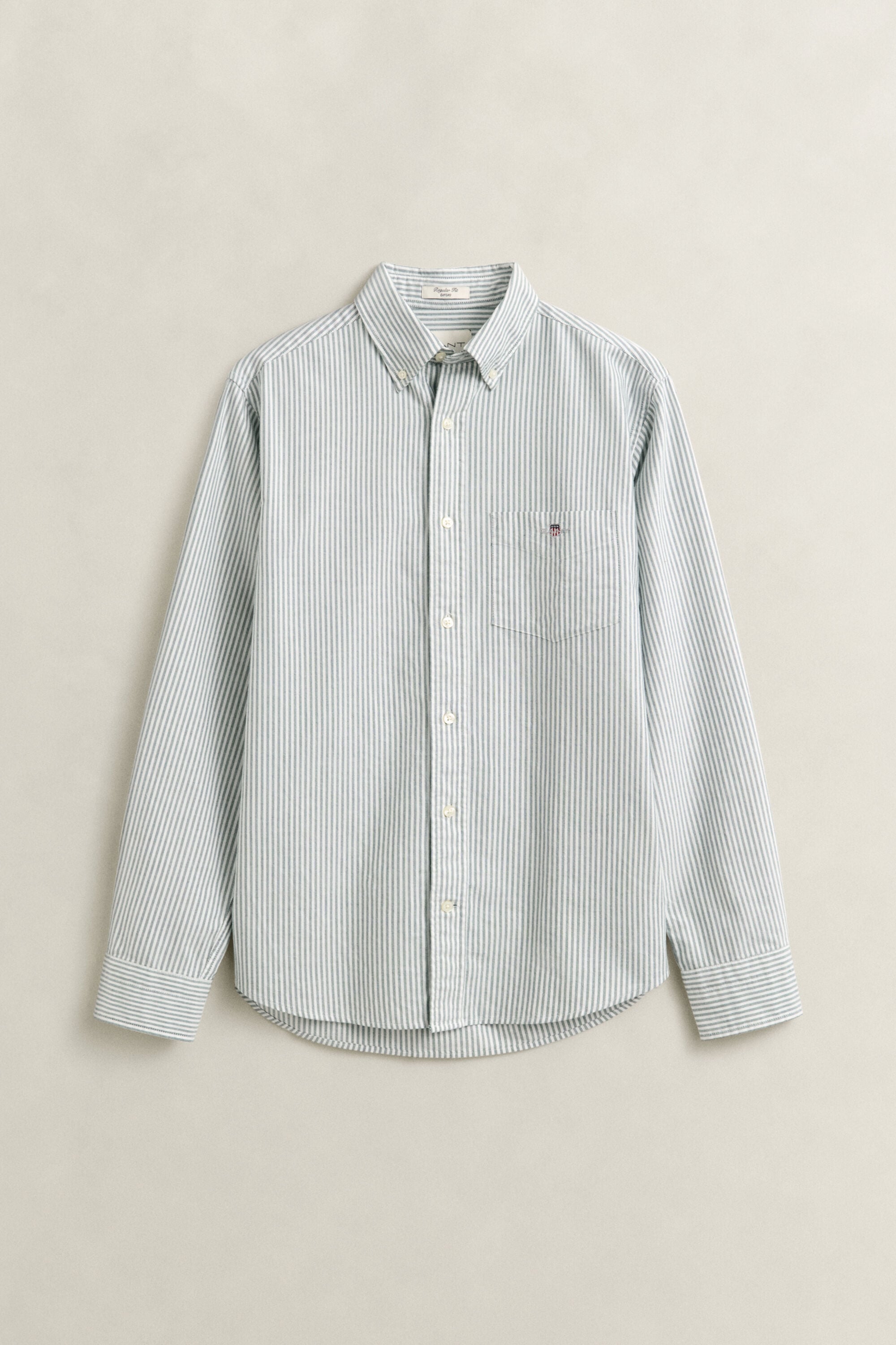 Classic Regular gestreept Oxford-overhemd