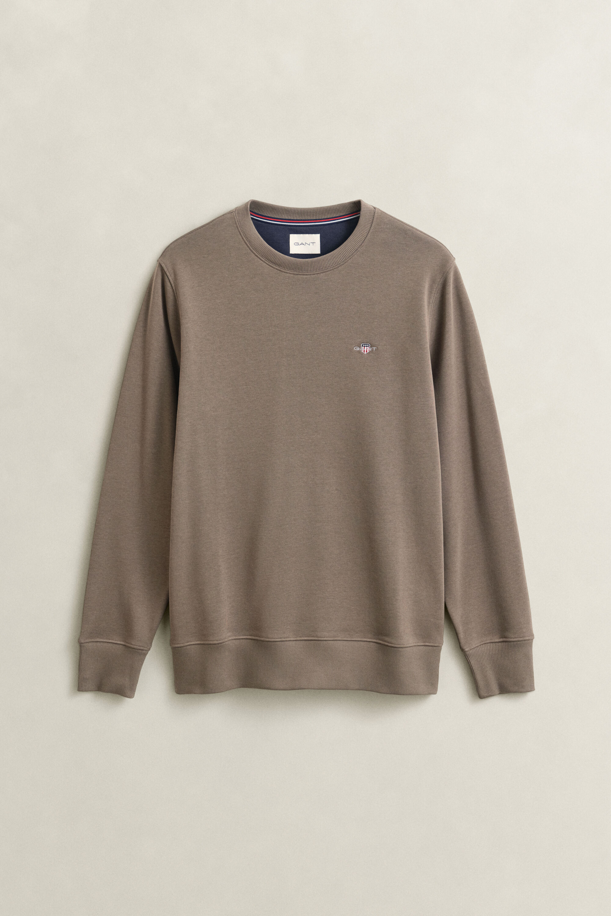 Shield sweatshirt met ronde hals