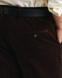 Fluwelen kostuumbroek