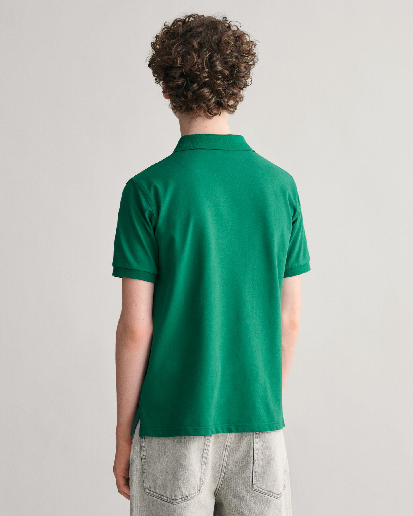 Teens Contrast piqu&eacute; poloshirt